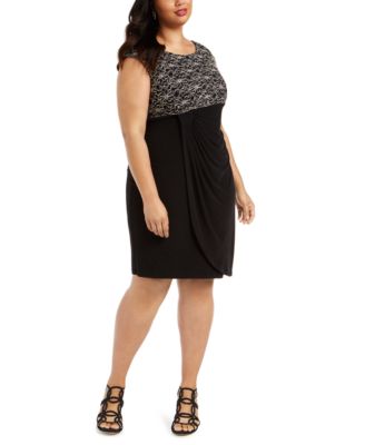 Size Lace-Top Sheath Dress ☀ Reviews ...